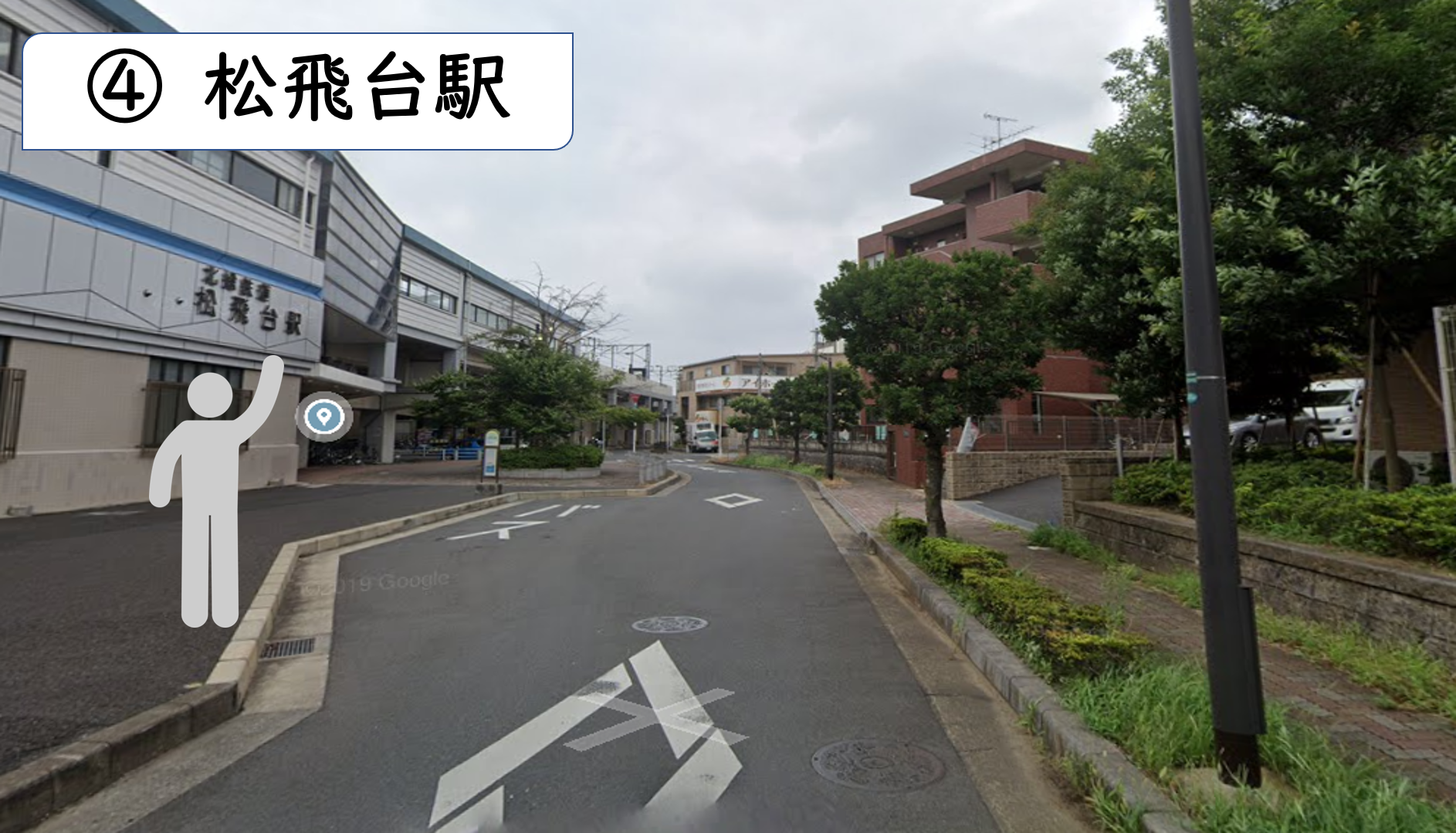松飛台駅
